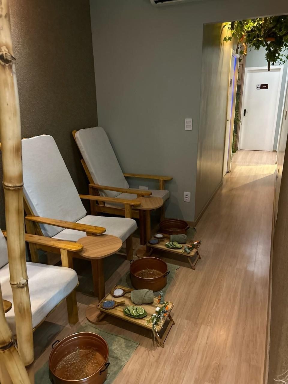 Espaço de SPA dos Pés, para duas pessoas